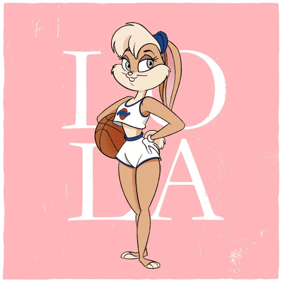 Lola Bunny character illustration